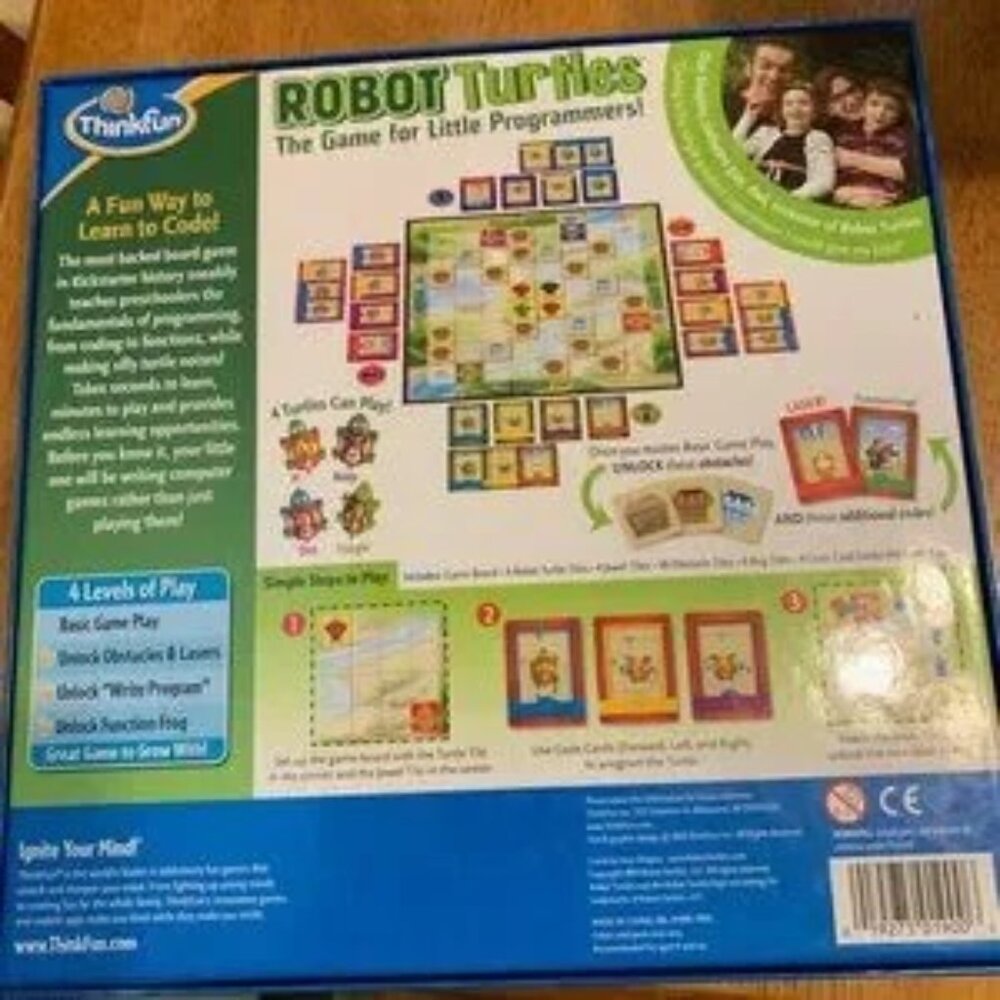 Think Fun Robot Turtles STEM Toy ( missing instructions) - Picture 4 of 4